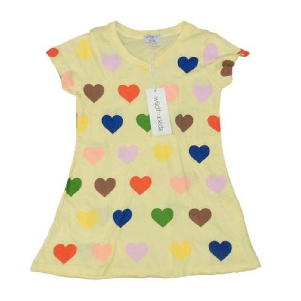 Wildfox Yellow Hearts Tee